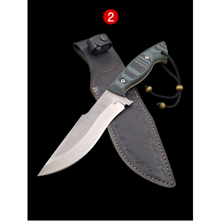 N690 Böhler Çelik Kamp Ve Avcı Bıçağı -El Yapımı Outdoor Survival Bıçak