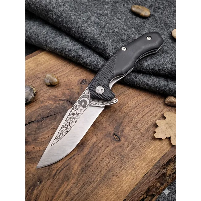 Rulmanlı Mekanizma,Outdoor ve Koleksiyonluk N690 Böhler Çakı – Kompakt Kabze