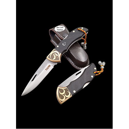 N690 Böhler çelik Kilitli yaylı çakı – dayanıklı, şık, güvenilir.