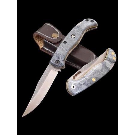 N690 Böhler Çelik Sırttan Kilitli Çakı