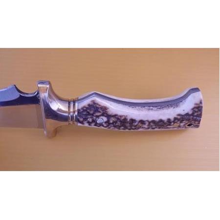 El Yapımı Avcıların Tercihi  Geyik Boynuzu Kamp Bıçağı