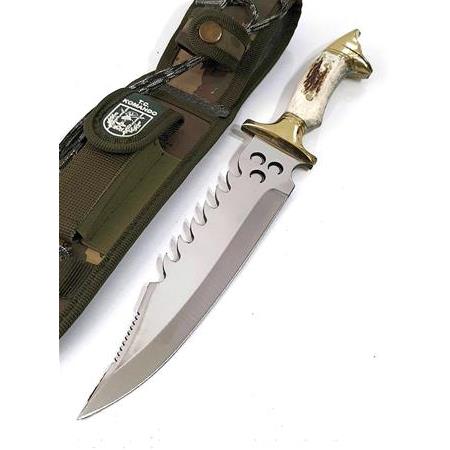 Av Bıçağı Geyik Boynuzlu Üç Hilalli