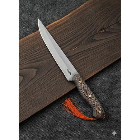 Profesyonel Kesim ve Doğrama İçin N690 Böhler Çelik Bıçak