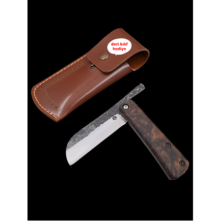 SUSTA ÇELİĞİNDEN DÖVME USTURA ÇAKI