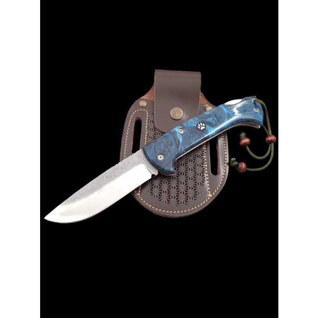 Outdoor N690 Böhler Çelik El Yapımı Ful Epoksi Kamp&Av Kilitli  Yaylı Cep Çakısı