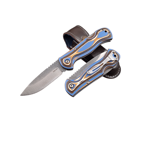 N690 Böhler Çelik Klipsli Kilitli Yaylı Cep Çakısı  Ab 1848