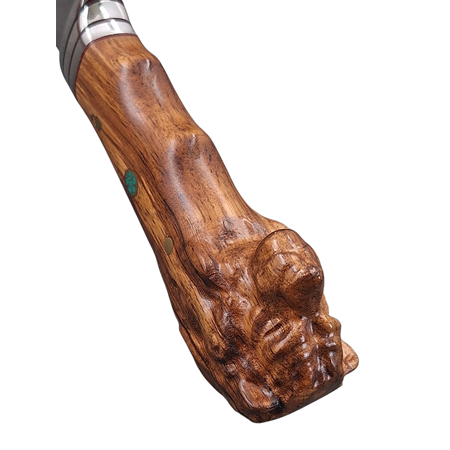 Aslan Başlı Kamp Ve Komando Kolleksiyon Bıçağı-Şık Ve Dayanıklı Tasarım