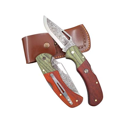 Özel Yapım Gravür işlemeli Klipsli Kamp&Av&Cep Çakısı,