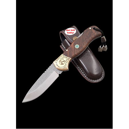 Gravür İşlenmiş Balçık,N690 Kalitesiyle Buluştu! N690 Çakı,Gücün ve Zarafetin Bir Arada Hali