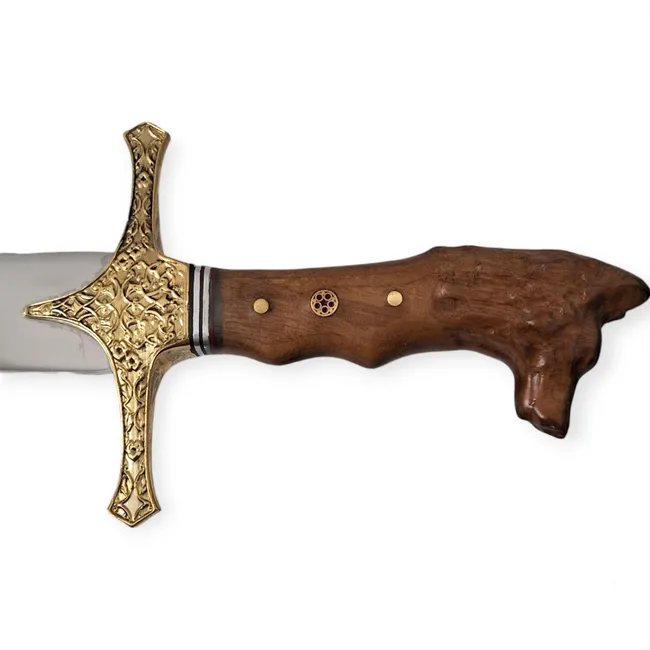 Kurt Başlı İşlemeli Balçıklı Fatih Sultan Mehmet Han Kılıcı