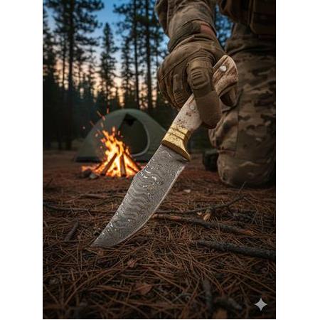 Stabilize Kabze DAMASCUS Tanto Modell