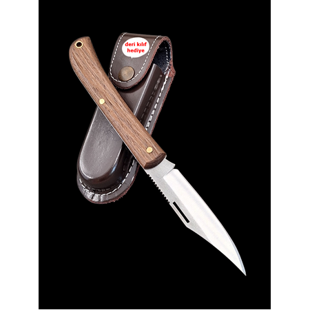 Kök Ceviz Saplı Yaylı Çakı-Şıklık Ve Dayanıklılığı Bir Arada Sunar