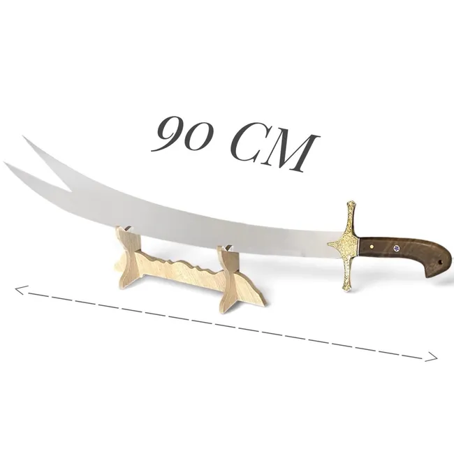 Zülfikar Kılıcı Ceviz Saplı 90 CM