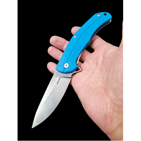 El Yapımı Kemer Klipsli İçten Kilitli N690 BÖHLER Çelik Av&Kamp Çakısı